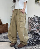 Lopen Pigment Balloon Cargo Pants