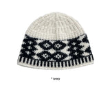 NORDIC KNIT BUCKET HAT