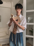 Sob Vintage Label Half Shirt