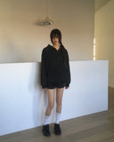 Tanner Pigment Overfit Hooded Zip-Up