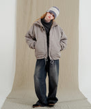 Biscuit Bokashi Knit Bucket Hat