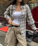 Cold Summer Check Shirt