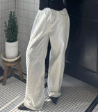Denim-Hi Wide Pants