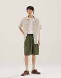 Norman Deeptuck Linen Like Shorts