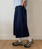 [unisex] Rello Pintuck Banding Bermuda Pants