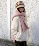 Oren Fluffy Fur Duffle Coat