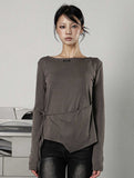 [ EEUN MADE ] Nexa Wrap Longsleeve