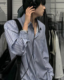 Dope Loose Fit Stripe Shirt