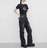 Leanne Cropped Printed T-Shirt