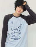 DOT PONY Vintage Raglan Long Sleeve T-Shirt