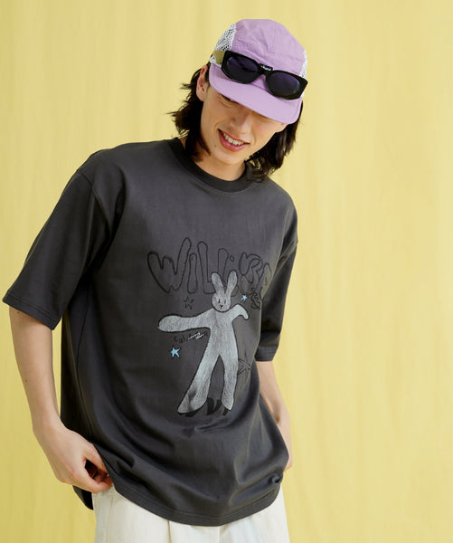 WV PROJECT (ダブリューブイプロジェクト) - バニーウィビ半袖Tシャツ