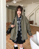 Kao Pintuck String Half Field Jacket