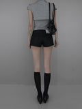 Napoleon Sleeveless Bolero Two-Piece Cardigan