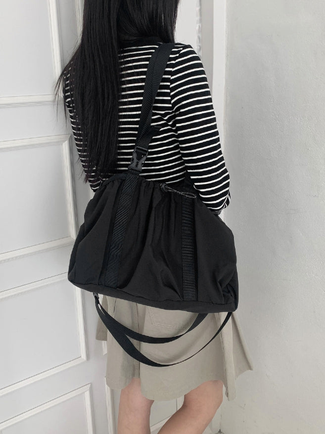【WONDER WONDER】Raden Daily Nylon String Cross Shoulder Bag WONDER WONDER (ワンダーワンダー) - ラデンデイリーナイロン