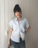 Sonnel Check Roll-Up Short Sleeve Shirt