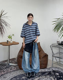 Rivaz Dart Balloon Denim Pants
