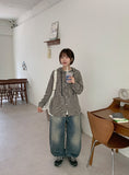 Cherito Washing Balloon Wide Denim Pants