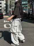 String Balloon & Jogger Cargo Pants