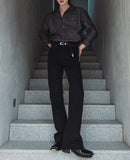 [MADE] Dews black bootcut denim