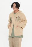 NAVAJO KNIT HOOD ZIP UP