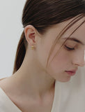 H-Link Chain Earrings S