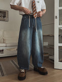 Cornell Banding Balloon Denim Pants