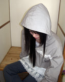 Surf Lace Hood Windbreaker Zip-Up