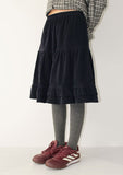 ROMANTIC CORDUROY SKIRT