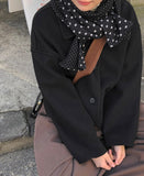 Yubara brushed color matching dot muffler