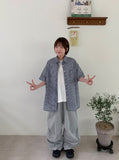 Bots Summer Parachute Banding Wide Pants