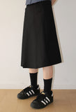 BUTTON WRAP PLEATS SK