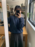 Tofu Basic Lambswool Cashmere Round Knit