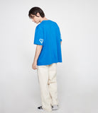 Elbow Spray Heart Smile Short Sleeve Tee