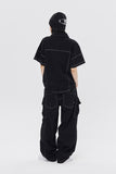 DOUBLE POCKET STITCH PIQUE SHIRT