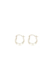 Rotating hoop earrings