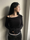 Shoulder Button Snap Inner T