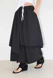 SPLIT LAYERED PANTS
