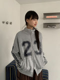 Unan Printing Track Zip-Up