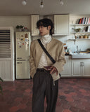Bless round two-way crop jacket