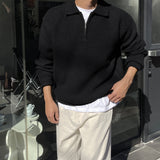 Jed Cash Hachi Half Zip-up Knit