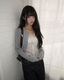 Hiyun Flower Frill Sleeveless