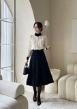 Shumare Pearl Knit Flare Skirt