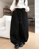 Liik Back Cross Studded Cotton Pants
