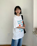 Tetyl Summer Printing Over Short Sleeve Tee