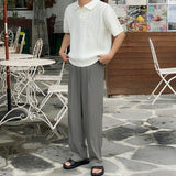 Summer Nylon Wide Pants