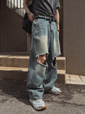 Recluse Funky Damage Balloon Denim Pants