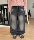 Mekoi Washing Pocket Denim Pants