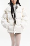 Cloudy duck down padded jumper