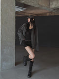 Visen Two Way Patch Pigment Jacket