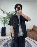 Die Two Pocket Nylon Shirt Jacket